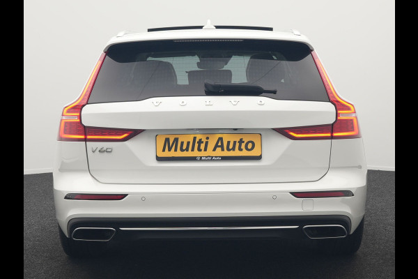 Volvo V60 T6 Recharge AWD Inscription Plug In Hybrid 340pk Dealer O.H PHEV | Trekhaak Af Fabriek | Panodak | Head Up | 360 Camera | Adaptive Cruise | Lederen Sporstoelen Memory & Verwarmd | Harman & Kardon | Blis | Keyless | Apple Carplay | Stuur Verwarmd |