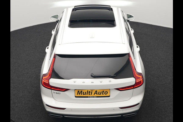 Volvo V60 T6 Recharge AWD Inscription Plug In Hybrid 340pk Dealer O.H PHEV | Trekhaak Af Fabriek | Panodak | Head Up | 360 Camera | Adaptive Cruise | Lederen Sporstoelen Memory & Verwarmd | Harman & Kardon | Blis | Keyless | Apple Carplay | Stuur Verwarmd |