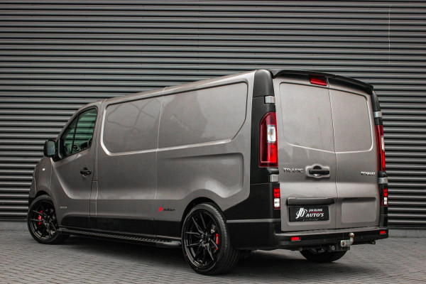 Renault Trafic 2.0 dCi T29 L2H1 Work Edition FULL BLACK / SIDE-BARS / TREKHAAK / NAVIGATIE / VERLAAGD / CRUISE CONTROL / LEDEREN