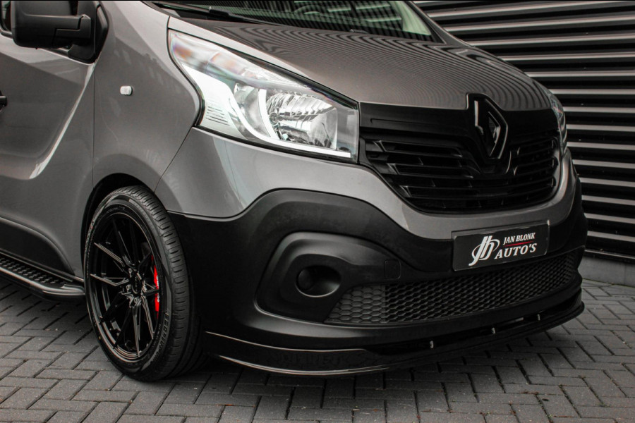 Renault Trafic 2.0 dCi T29 L2H1 Work Edition FULL BLACK / SIDE-BARS / TREKHAAK / NAVIGATIE / VERLAAGD / CRUISE CONTROL / LEDEREN