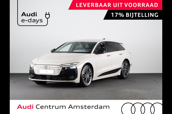 Audi A6 Avant Advanced edition e-tron 270kW/367pk 100kWh Avant E Tech Plus pakket, leder interieur, optiek pakket zwart-glanzend, privacy glass