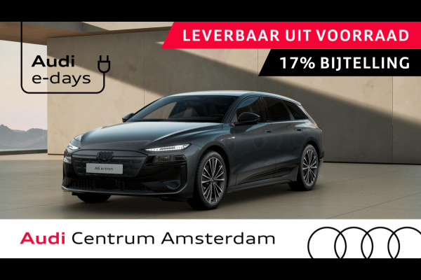 Audi A6 Avant e-tron Advanced edition 100kWh 270 kW / 367 PK Tech Plus pakket, privacy glass, winterpakket, leder interieur