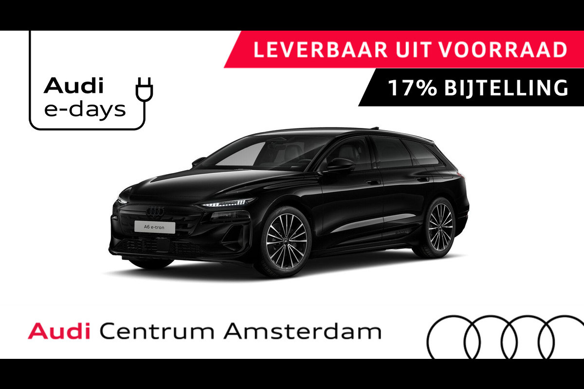 Audi A6 Avant S edition 83 kWh | Winterpakket | Leder interieur | Privacy glass | Tech pro |