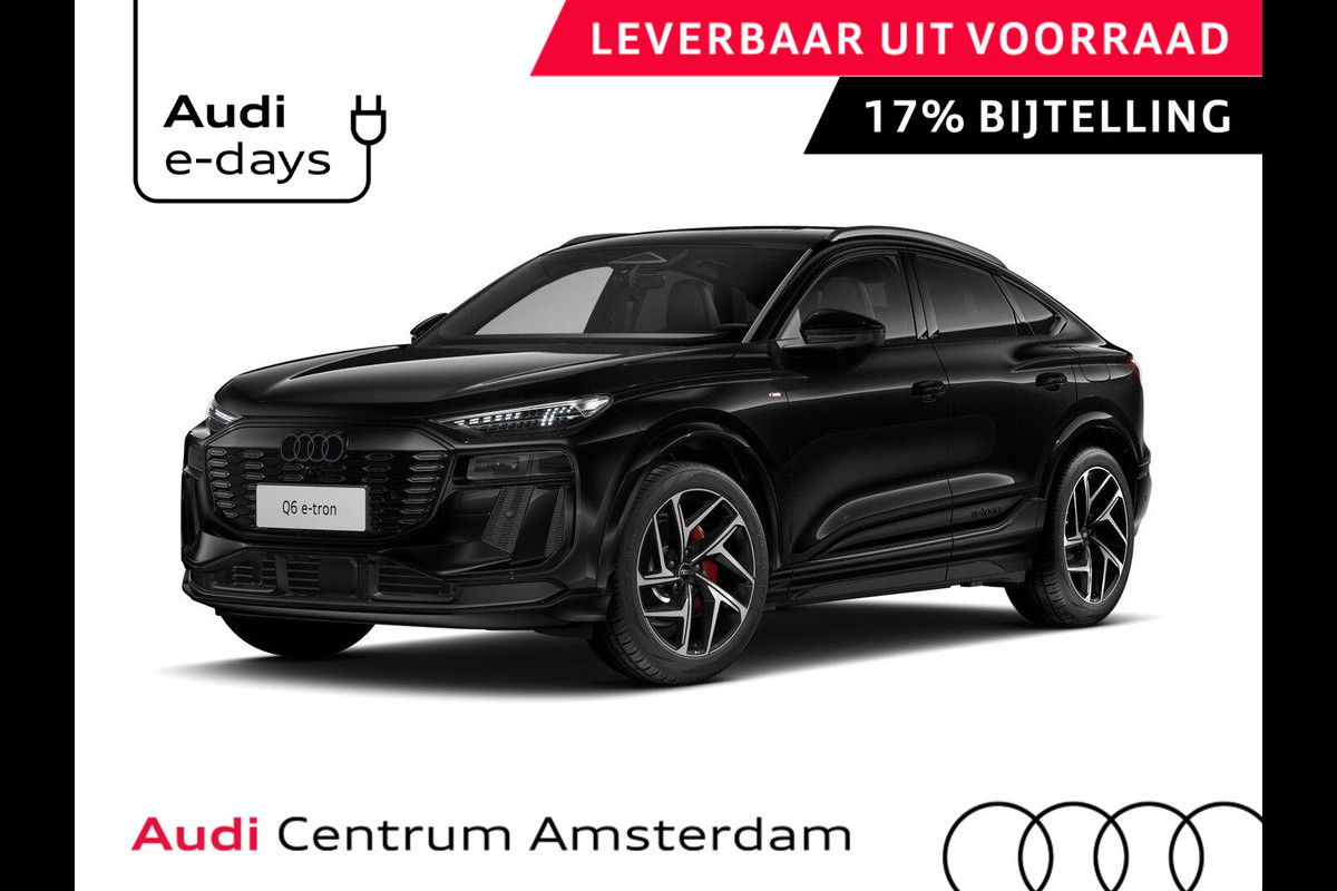 Audi Q6 Sportback e-tron S edition 83Kwh 185 kW / 252 PK Sportback | S edition | Tech Pro | Pano | Luchtvering | Matrix LED | Leder | Audi Q6 Sportback e-tron S edition 83Kwh 185 kW / 252 PK Sportback | S edition | Tech Pro | Pano | Luchtvering | Matrix LED | Leder |