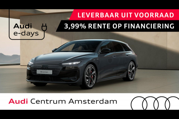 Audi A6 Avant e-tron S6 100 kWh panoramaglas dak, navigatiepakket, privacy glass, winterpakket