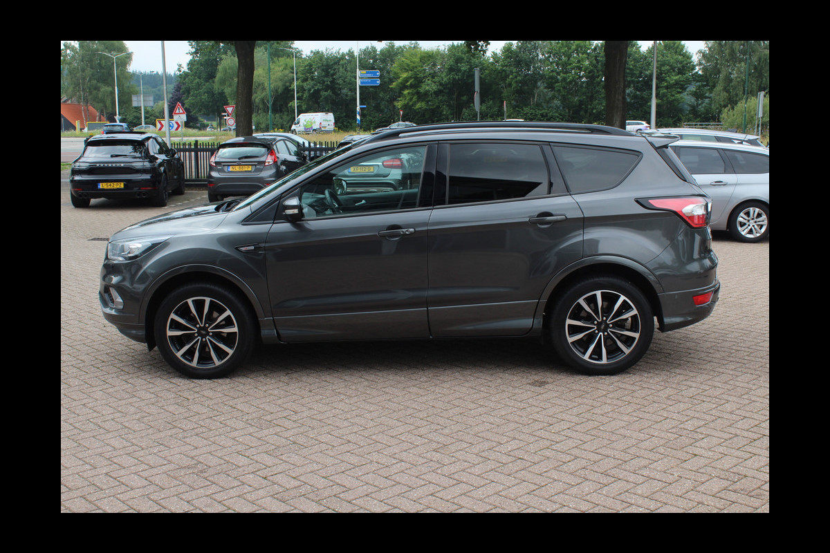 Ford Kuga 1.5 EcoBoost ST Line / Trekhaak / Camera / Leder&Alcantara / CarPlay / Keyless / B&O / 18'' / Navigatie / Dodehoek / DAB / Stoel+Stuurverwarming / Cruise Control