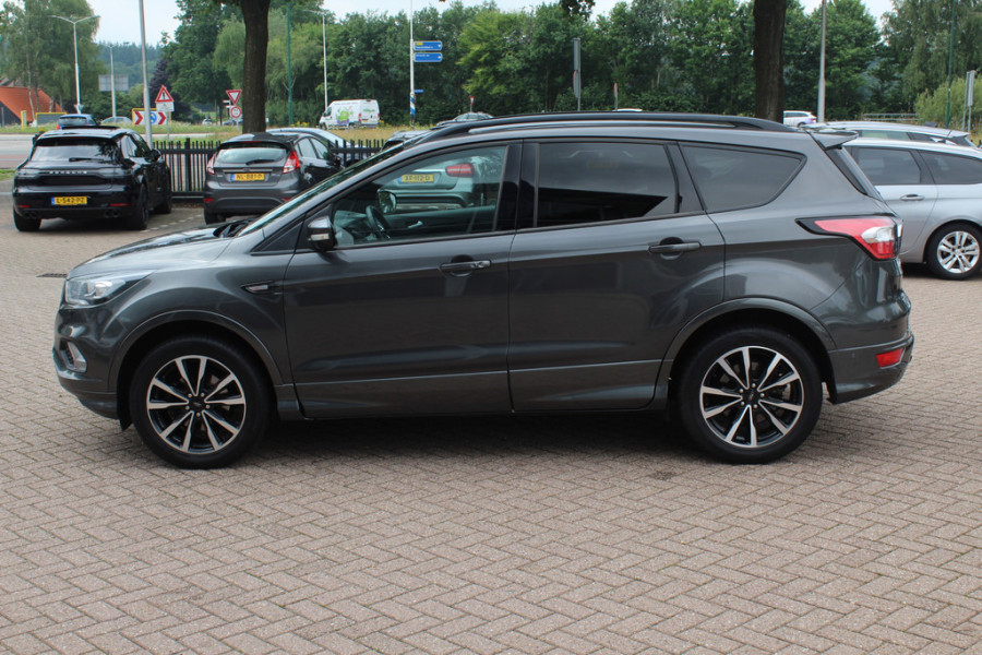 Ford Kuga 1.5 EcoBoost ST Line / Trekhaak / Camera / Leder&Alcantara / CarPlay / Keyless / B&O / 18'' / Navigatie / Dodehoek / DAB / Stoel+Stuurverwarming / Cruise Control
