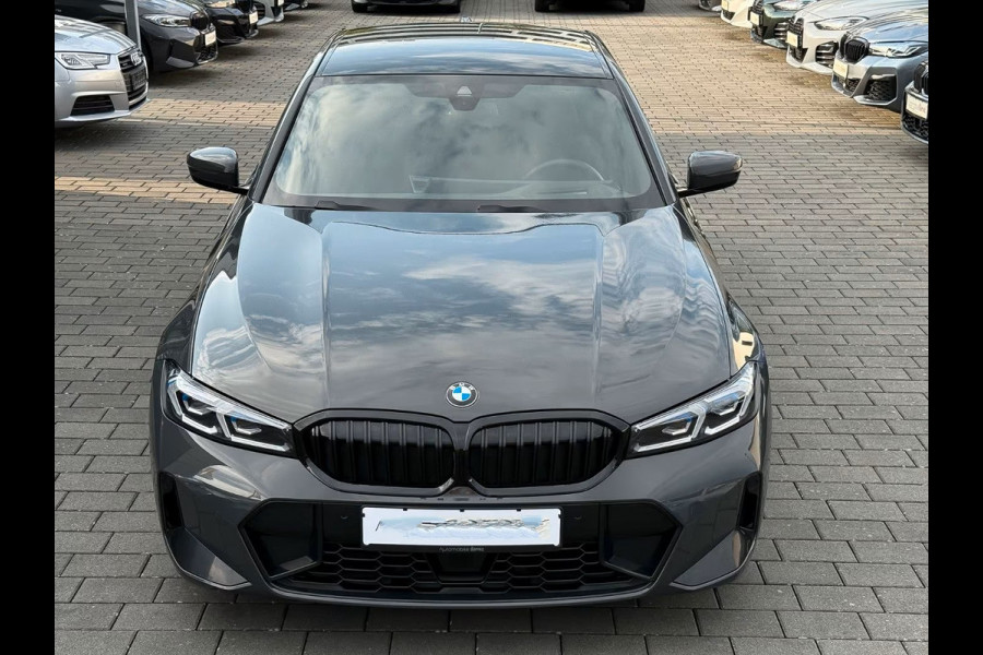BMW 3-serie 320d xDrive M-SPORT ** LED, NAVI+, HALF-LEDER, HuD, ACC, 19-inch LMV, DRAVIT GRAU ** 1e EIG - UNFALLFREI - BMW GAR ** ** INFORMEER OOK NAAR ONZE AANTREKKELIJKE FINANCIAL-LEASE TARIEVEN **