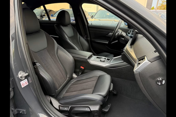 BMW 3-serie 320d xDrive M-SPORT ** LED, NAVI+, HALF-LEDER, HuD, ACC, 19-inch LMV, DRAVIT GRAU ** 1e EIG - UNFALLFREI - BMW GAR ** ** INFORMEER OOK NAAR ONZE AANTREKKELIJKE FINANCIAL-LEASE TARIEVEN **