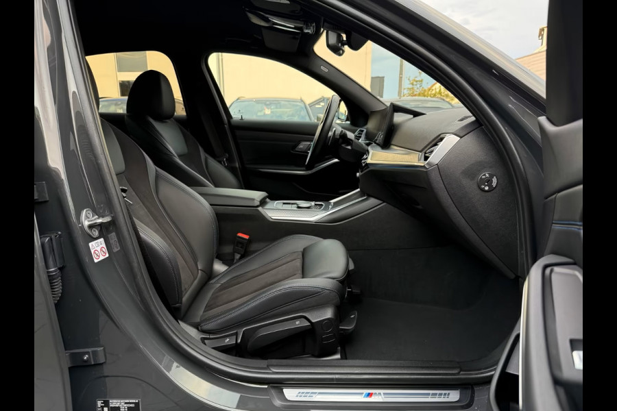 BMW 3-serie 320d xDrive M-SPORT ** LED, NAVI+, HALF-LEDER, HuD, ACC, 19-inch LMV, DRAVIT GRAU ** 1e EIG - UNFALLFREI - BMW GAR ** ** INFORMEER OOK NAAR ONZE AANTREKKELIJKE FINANCIAL-LEASE TARIEVEN **