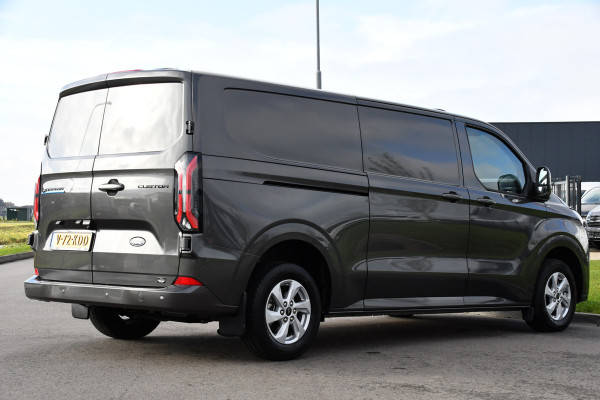 Ford E-Transit Cust. 340 L2H1 Limited 65 kWh DEMO, Virtual, Adaptieve Cruise, Camera, Carplay, Stoelverwarming, LED, 218pk, NAVI, Uniek!