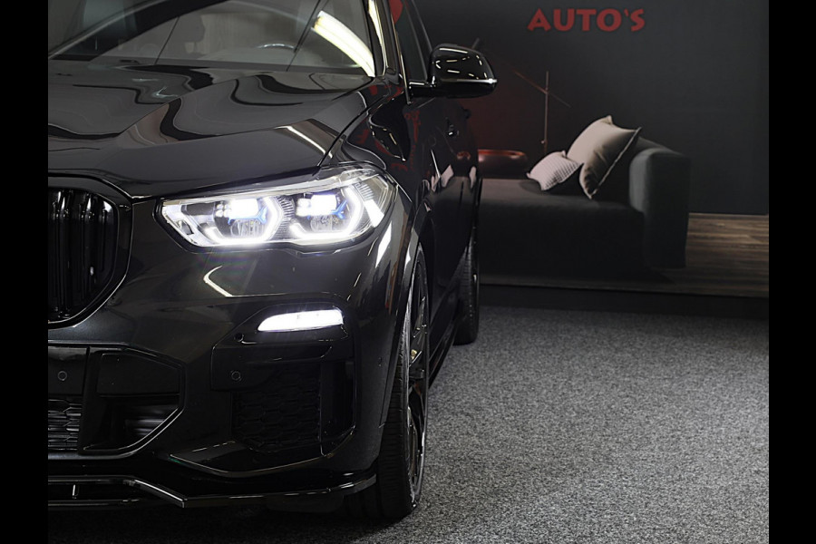 BMW X5 XDrive45e M Sportpakket / Acc / Head Up / HK / Lane Assist / Dode Hoek / Leder / Open Pano / Luchtvering / Laser / 22