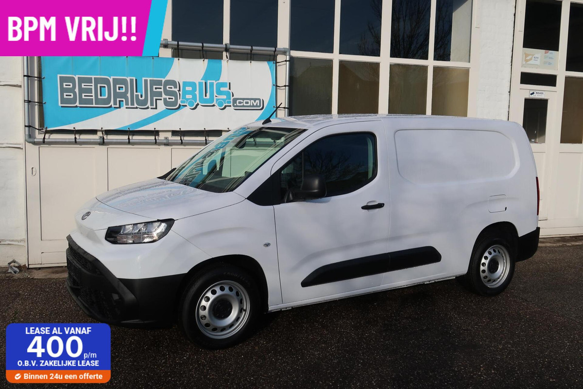 Toyota PROACE CITY 130PK Challenger, Lang, Bankje DIRECT LEVERBAAR!