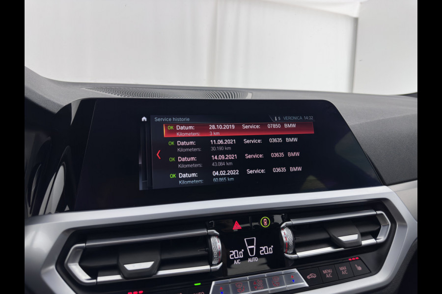 BMW 3-serie 320i M-Sportpack High Executive (INCL-BTW) *LEATHER-ALCANTARA | FULL-LED | DIGI-COCKPIT | HEATED-SPORTSEATS | BLIND-SPOT | HIFI-SOUND | KEYLESS | NAVI-FULLMAP | ECC | PDC | CRUISE | AMBIENT-LIGHT | SHIFT-PADDLES | 20''ALU*