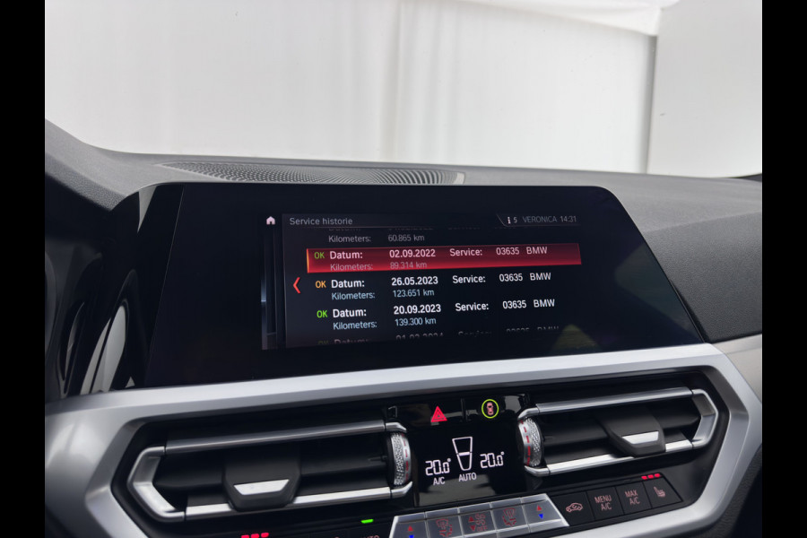 BMW 3-serie 320i M-Sportpack High Executive (INCL-BTW) *LEATHER-ALCANTARA | FULL-LED | DIGI-COCKPIT | HEATED-SPORTSEATS | BLIND-SPOT | HIFI-SOUND | KEYLESS | NAVI-FULLMAP | ECC | PDC | CRUISE | AMBIENT-LIGHT | SHIFT-PADDLES | 20''ALU*