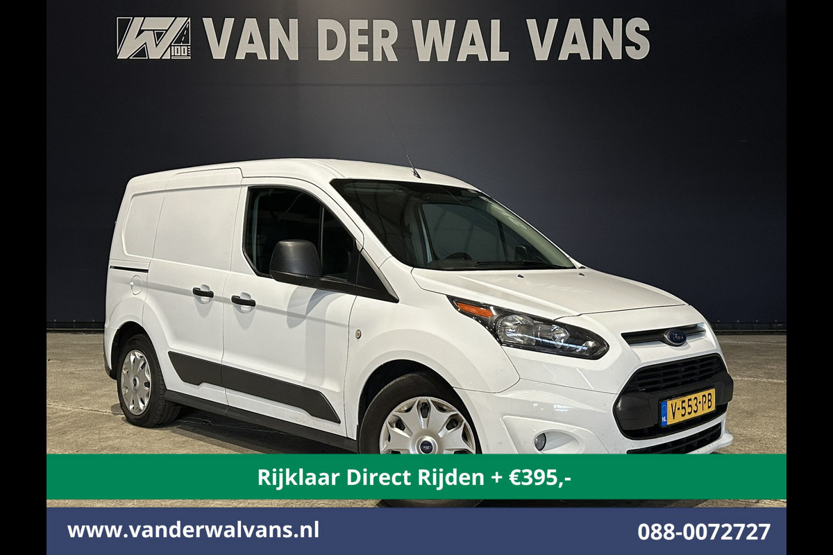 Ford Transit Connect 1.5 TDCI 101pk L1H1 Euro6 *Rijklaar Direct Rijden* Airco | 3-Zits | Cruisecontrol | Trekhaak Verwarmde voorruit, Bijrijdersbank