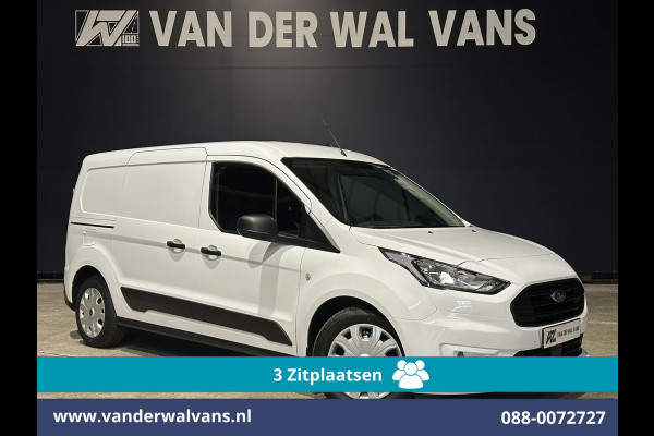 Ford Transit Connect 1.5 EcoBlue 120pk L2H1 Euro6 Airco | 3-Zits | Camera | Navigatie | Android Auto | Stoelverwarming Verwarmde voorruit, Parkeersensoren, Bijrijdersbank