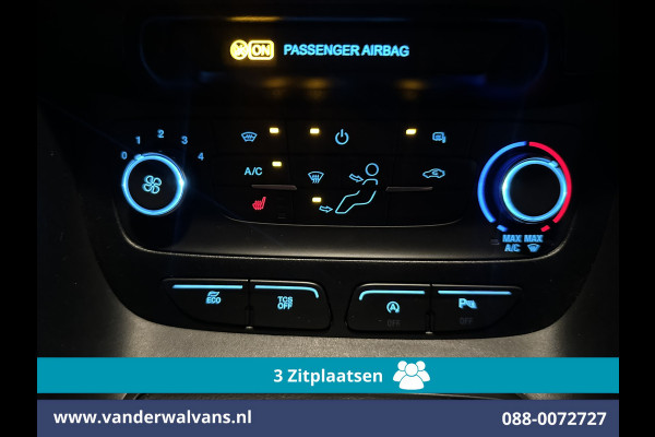 Ford Transit Connect 1.5 EcoBlue 120pk L2H1 Euro6 Airco | 3-Zits | Camera | Navigatie | Android Auto | Stoelverwarming Verwarmde voorruit, Parkeersensoren, Bijrijdersbank