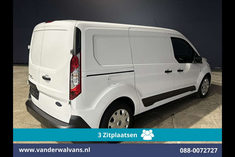 Ford Transit Connect 1.5 EcoBlue 120pk L2H1 Euro6 Airco | 3-Zits | Camera | Navigatie | Android Auto | Stoelverwarming Verwarmde voorruit, Parkeersensoren, Bijrijdersbank