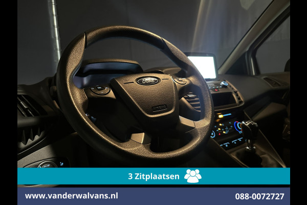 Ford Transit Connect 1.5 EcoBlue 120pk L2H1 Euro6 Airco | 3-Zits | Camera | Navigatie | Android Auto | Stoelverwarming Verwarmde voorruit, Parkeersensoren, Bijrijdersbank