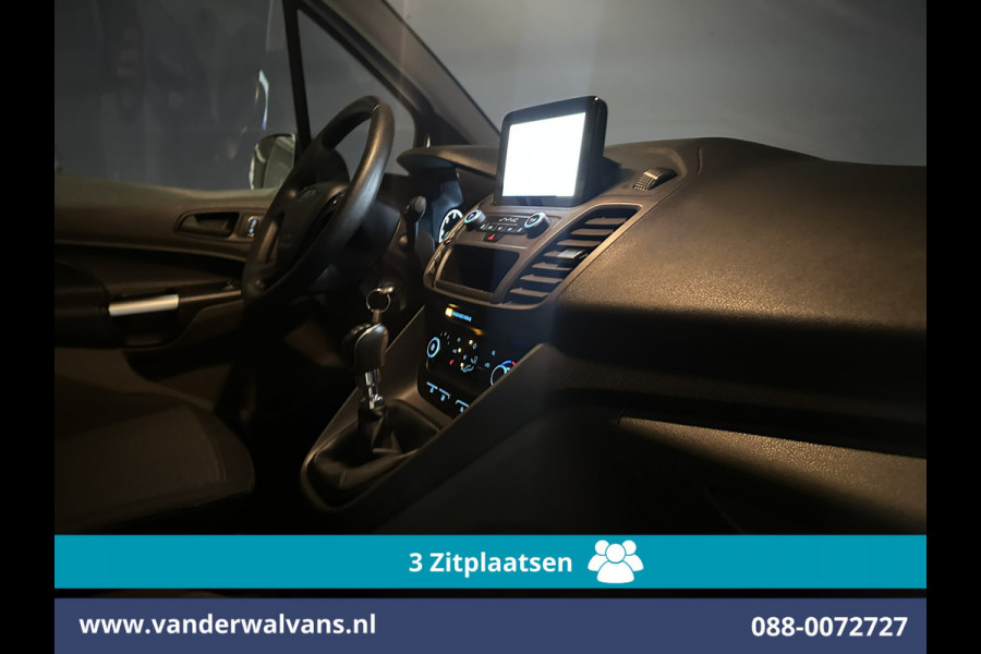 Ford Transit Connect 1.5 EcoBlue 120pk L2H1 Euro6 Airco | 3-Zits | Camera | Navigatie | Android Auto | Stoelverwarming Verwarmde voorruit, Parkeersensoren, Bijrijdersbank