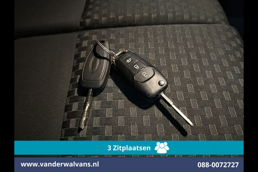 Ford Transit Connect 1.5 EcoBlue 120pk L2H1 Euro6 Airco | 3-Zits | Camera | Navigatie | Android Auto | Stoelverwarming Verwarmde voorruit, Parkeersensoren, Bijrijdersbank