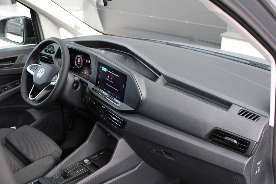 Volkswagen Caddy Cargo 2.0 TDI 122pk DSG7 - Carplay - Adaptive Cruise - Trekhaak - Navigatie - Dig. cockpit - Ergocomfort stoel - Stoelverwarming - Rij