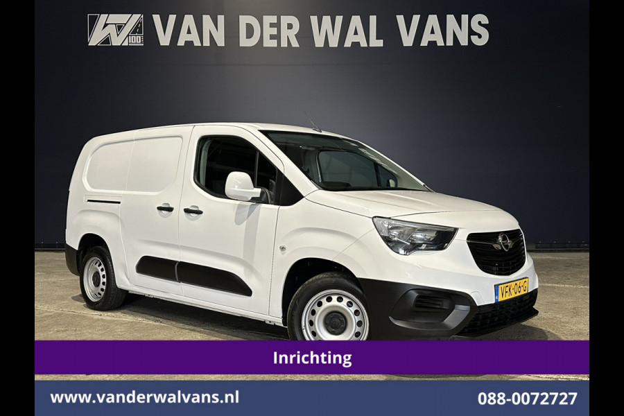 Opel Combo 1.5D 102pk L2H1 Inrichting Euro6 Airco | Navigatie | Apple Carplay | Android Auto | Trekhaak | Cruisecontrol Parkeersensoren