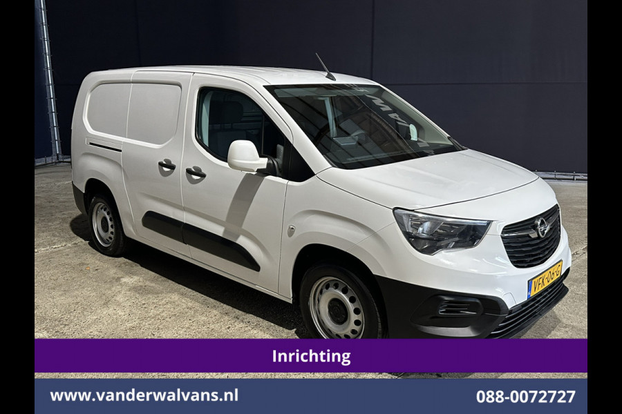 Opel Combo 1.5D 102pk L2H1 Inrichting Euro6 Airco | Navigatie | Apple Carplay | Android Auto | Trekhaak | Cruisecontrol Parkeersensoren