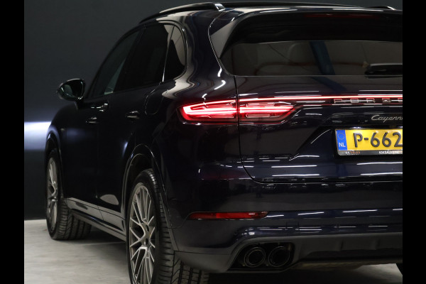 Porsche Cayenne 3.0 E-Hybrid Platinum Edition [SCHUIFKANTELDAK, SPORT CHRONO, SOFTCLOSE, TREKHAAK INKLAPBAAR, LUCHTVERING, APPLE CARPLAY, ANDROID, MEMORY SEATS, BOSE SOUND, 360 CAMERA, HEAD-UP, ADAPTIVE CRUISE, STOELVENTILATIE, STOELVERW