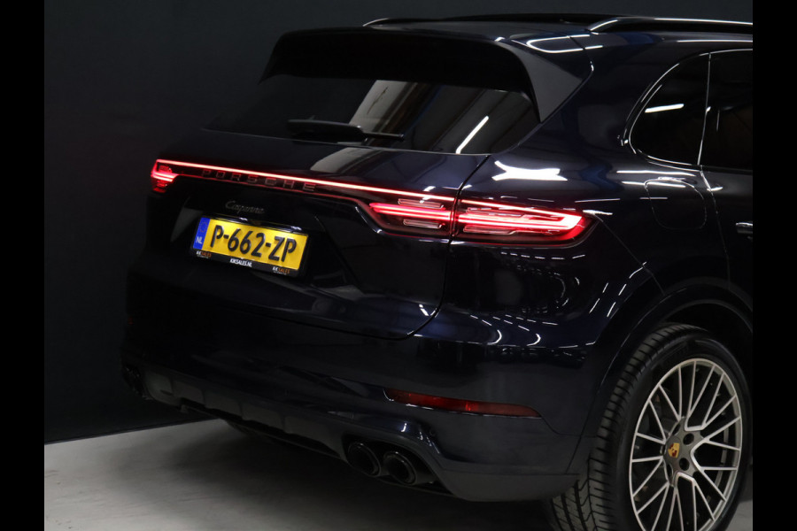 Porsche Cayenne 3.0 E-Hybrid Platinum Edition [SCHUIFKANTELDAK, SPORT CHRONO, SOFTCLOSE, TREKHAAK INKLAPBAAR, LUCHTVERING, APPLE CARPLAY, ANDROID, MEMORY SEATS, BOSE SOUND, 360 CAMERA, HEAD-UP, ADAPTIVE CRUISE, STOELVENTILATIE, STOELVERW