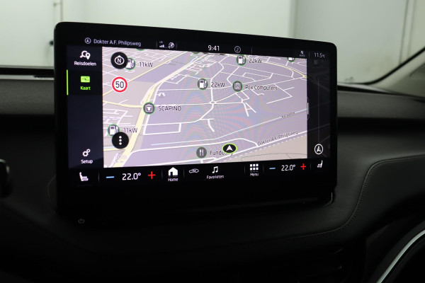 Škoda ENYAQ iV 80 Founders Edition Black|Leer|SOH 93%|Camera|Stoelverwarming