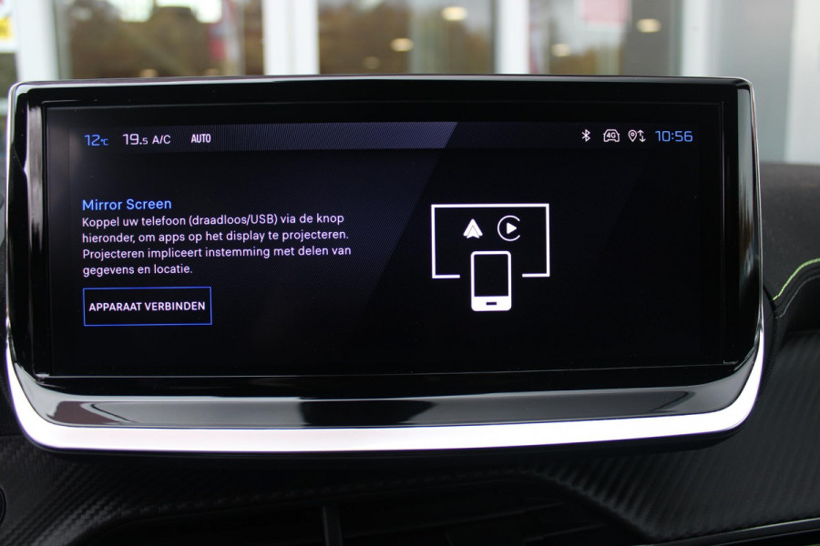 Peugeot 208 GT 1.2 Hybrid 145PK e-DCS6 | NAVIGATIE | DRAADLOZE APPLE CARPLAY/ANDROID AUTO | CAMERA VOOR + ACHTER | FULL LED KOPLAMPEN | LICHTMETALEN VELGEN 17" | DODEHOEK DETECTIE | DRAADLOZE TELEFOONLADER | KEYLESS ENTRY/START | DAB+ RADIO | ADAPTIVE CRUISE CONTROL |