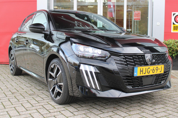 Peugeot 208 GT 1.2 Hybrid 145PK e-DCS6 | NAVIGATIE | DRAADLOZE APPLE CARPLAY/ANDROID AUTO | CAMERA VOOR + ACHTER | FULL LED KOPLAMPEN | LICHTMETALEN VELGEN 17" | DODEHOEK DETECTIE | DRAADLOZE TELEFOONLADER | KEYLESS ENTRY/START | DAB+ RADIO | ADAPTIVE CRUISE CONTROL |