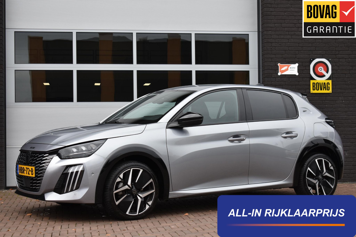 Peugeot 208 1.2 Turbo 100PK GT Peugeot 208 1.2 PureTech 100PK GT | Carplay | 360 Camera | Incl. garantie