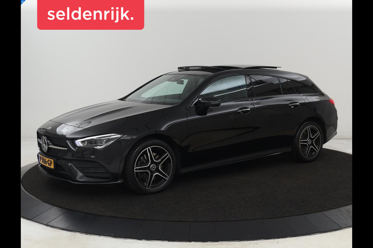 Mercedes-Benz CLA-Klasse 250e AMG Limited | Panoramadak | Carplay | Stoelverwarming | Camera | Sfeerverlichting | Leder/Alcantara | Widescreen | Keyless | Matrix LED | Navigatie | PHEV | Plug In