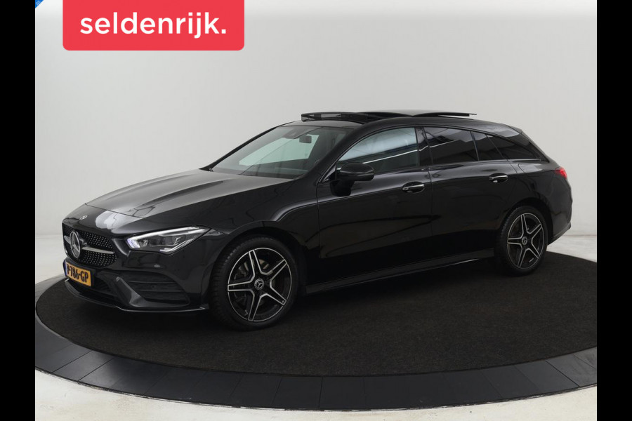 Mercedes-Benz CLA-Klasse 250e AMG Limited | Panoramadak | Carplay | Stoelverwarming | Camera | Sfeerverlichting | Leder/Alcantara | Widescreen | Keyless | Matrix LED | Navigatie | PHEV | Plug In