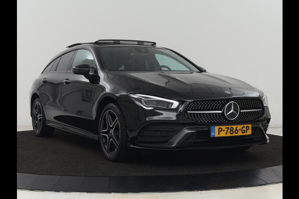 Mercedes-Benz CLA-Klasse 250e AMG Limited | Panoramadak | Carplay | Stoelverwarming | Camera | Sfeerverlichting | Leder/Alcantara | Widescreen | Keyless | Matrix LED | Navigatie | PHEV | Plug In