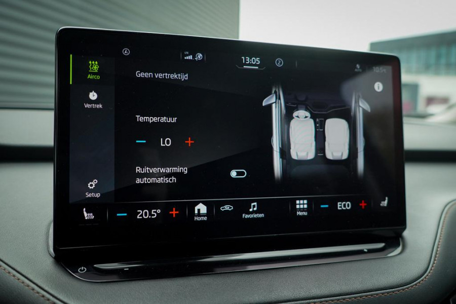 Škoda ENYAQ iV 80 / Comfort Pack / Leder / 21'' / Warmtepomp / Adaptive Cruise / Incl BTW