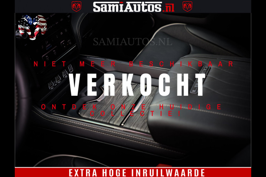 Dodge Ram 1500 Limited Night High Output 540HP 706Nm | Massage + Full Option | De Meest Luxe en Volle Pick-Up in zijn Klasse | Comfortabele Dubbele Cabine met Royale 5 Zitplaatsen | BPM vrij | Nu Leverbaar uit Voorraad | Voorraad Nr 2293 - 7688
