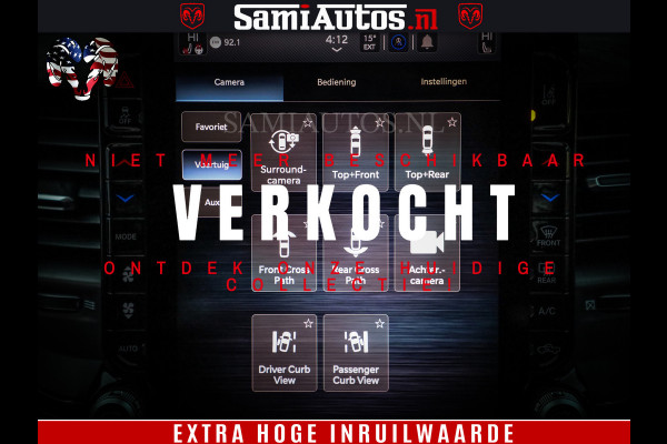 Dodge Ram 1500 Limited Night High Output 540HP 706Nm | Massage + Full Option | De Meest Luxe en Volle Pick-Up in zijn Klasse | Comfortabele Dubbele Cabine met Royale 5 Zitplaatsen | BPM vrij | Nu Leverbaar uit Voorraad | Voorraad Nr 2293 - 7688