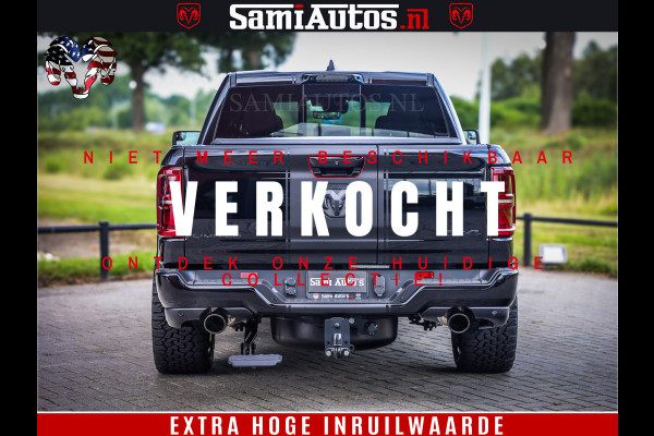 Dodge Ram 1500 Limited Night High Output 540HP 706Nm | Massage + Full Option | De Meest Luxe en Volle Pick-Up in zijn Klasse | Comfortabele Dubbele Cabine met Royale 5 Zitplaatsen | BPM vrij | Nu Leverbaar uit Voorraad | Voorraad Nr 2293 - 7688