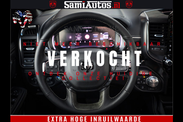 Dodge Ram 1500 Limited Night High Output 540HP 706Nm | Massage + Full Option | De Meest Luxe en Volle Pick-Up in zijn Klasse | Comfortabele Dubbele Cabine met Royale 5 Zitplaatsen | BPM vrij | Nu Leverbaar uit Voorraad | Voorraad Nr 2293 - 7688