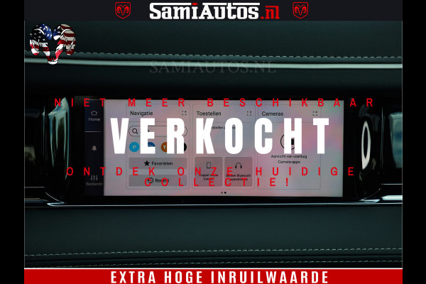 Dodge Ram 1500 Limited Night High Output 540HP 706Nm | Massage + Full Option | De Meest Luxe en Volle Pick-Up in zijn Klasse | Comfortabele Dubbele Cabine met Royale 5 Zitplaatsen | BPM vrij | Nu Leverbaar uit Voorraad | Voorraad Nr 2293 - 7688