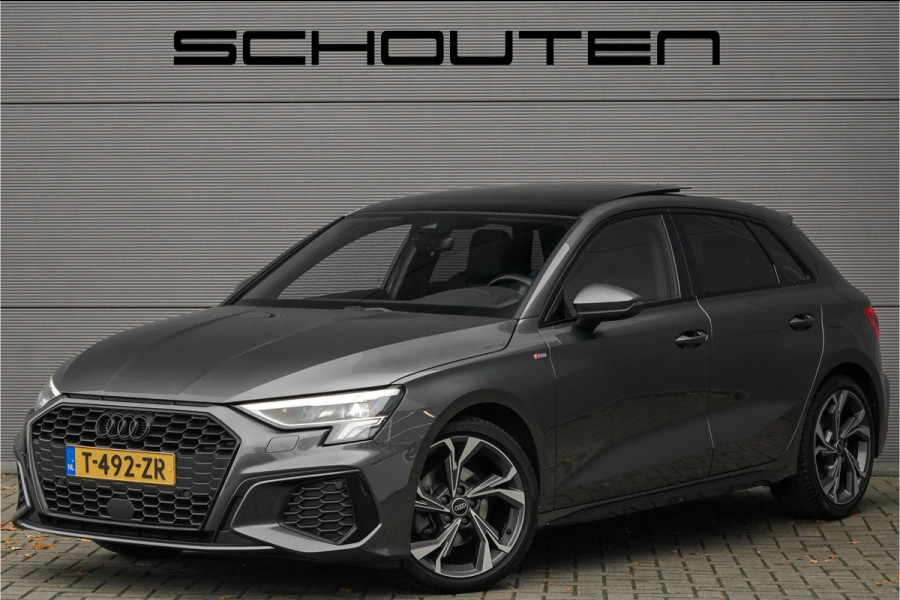 Audi A3 Sportback 30 TFSI S Edition Pano ACC Zwart Optiek Trekhaak