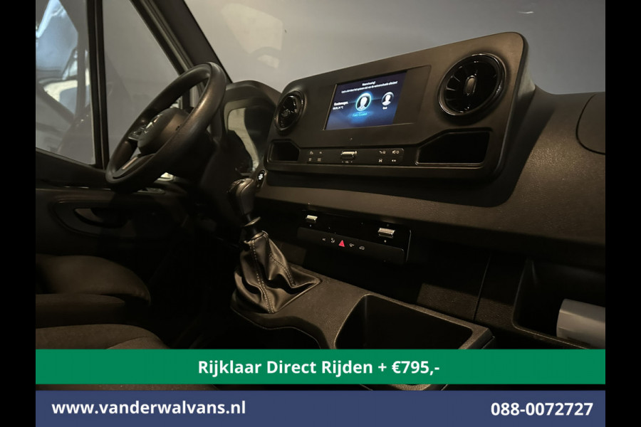 Mercedes-Benz Sprinter 317 CDI 170pk L3H2 Euro6 *Rijklaar Direct Rijden* Airco | 360 graden Camera | Navigatie | Apple Carplay | Android Auto | Cruisec Chauffeursstoel, Stoelverwarming, Parkeersensoren, Bijrijdersbank