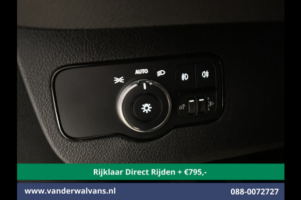Mercedes-Benz Sprinter 317 CDI 170pk L3H2 Euro6 *Rijklaar Direct Rijden* Airco | 360 graden Camera | Navigatie | Apple Carplay | Android Auto | Cruisec Chauffeursstoel, Stoelverwarming, Parkeersensoren, Bijrijdersbank