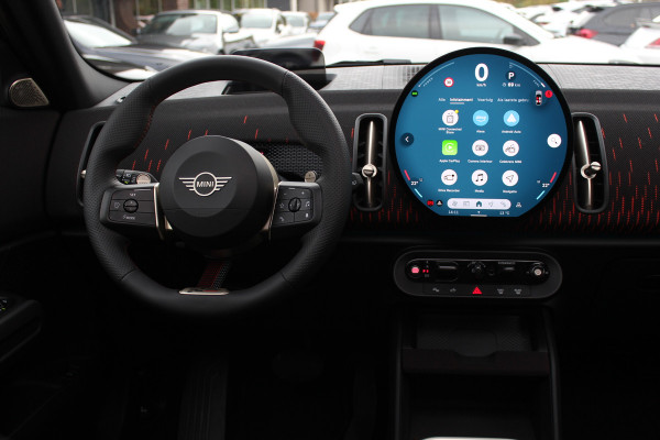 MINI Countryman 2.0 S ALL4 John Cooper Works XL / Trekhaak / Panoramadak / 360Camera / Head-up / Harman Kardon / 20'' / Leder / Memory seats / Sfeerverlichting / LED / CarPlay / Stuur+Stoelverwarming / Dodehoek / DAB / ACC