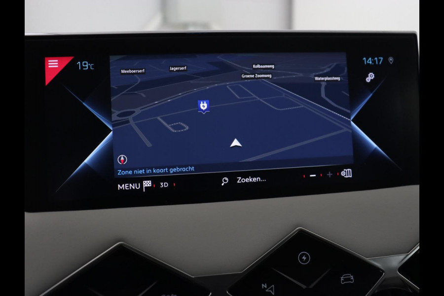 DS DS 3 Crossback E-Tense Performance Line+ 50 kWh | 1e eigenaar | Adaptive cruise | Matrix LED | Alcantara | Carplay | Navigatie | DAB | Parkeerhulp | Climate control | Dodehoek detectie