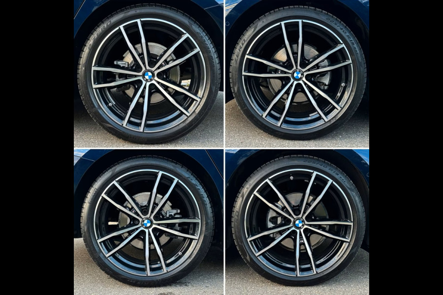 BMW 3 Serie Touring 320d xDrive M-SPORT ** LED, NAVI+, HALF-LEDER, VERW. STUUR, HuD, TREKH, 19-inch LMV, TANSANIT BLAU ** 1e EIG - UNFALLFREI ** ** INFORMEER OOK NAAR ONZE AANTREKKELIJKE FINANCIAL-LEASE TARIEVEN **